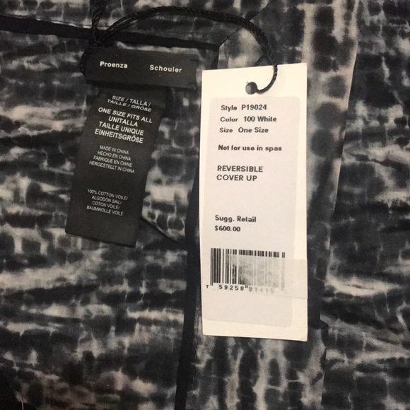 Proenza Schouler Reversible Sarong Cover Up - Picture 3 of 3